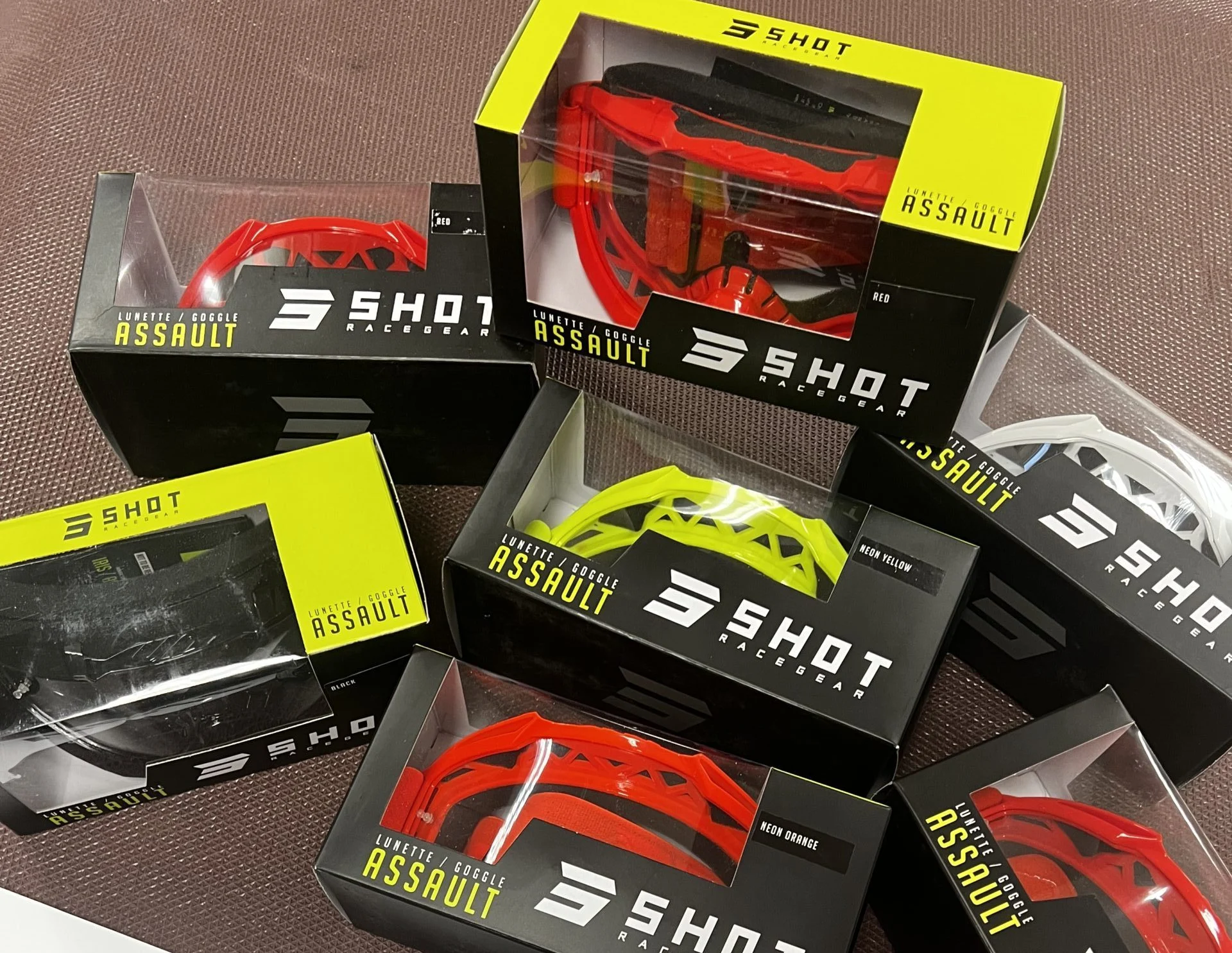 Shot Assault White Glossy MX Off Road Enduro Riding Adults Goggles - Image 4