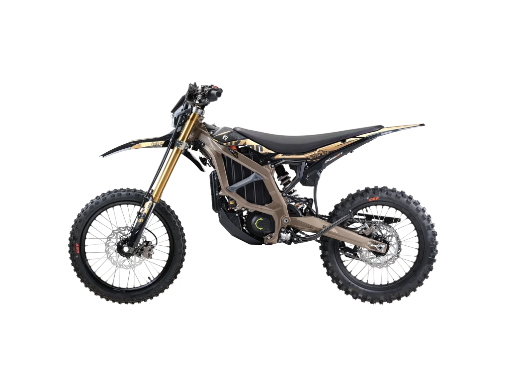 Surron Ultra Bee range improves with energy recovery on descents – Desert Brown HP X 2026