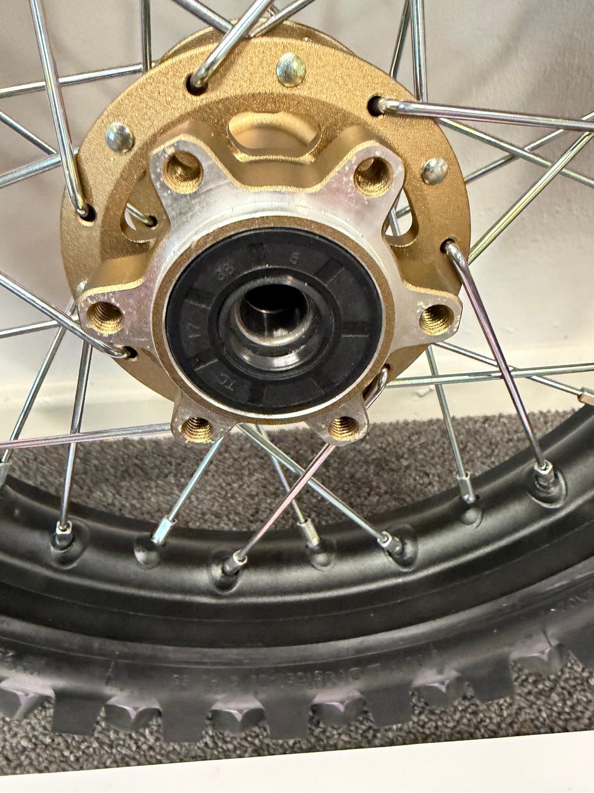 Official Surron Hyper Bee 12′ Rear Complete Wheel Assembly - Image 2