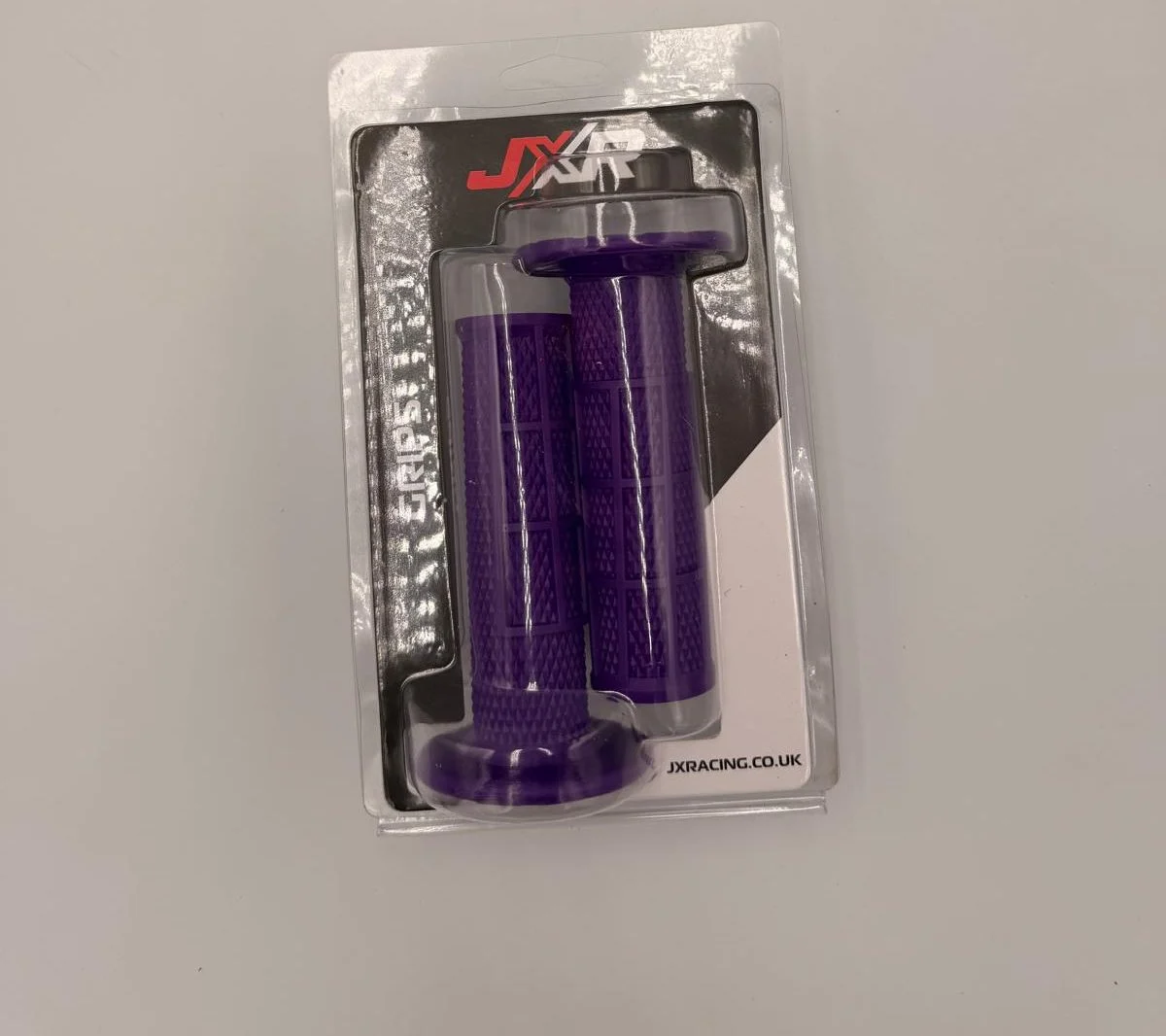 JXR Waffle Handlebar Grips – Surron Ultra Bee, LBX, Talaria Sting R – Purple