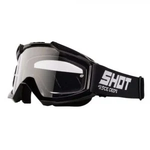 Shot Assault Black Glossy MX Off Road Enduro Riding Adults Goggles