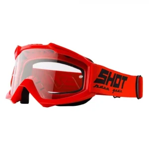 Shot Assault Red Glossy MX Off Road Enduro Riding Adults Goggles